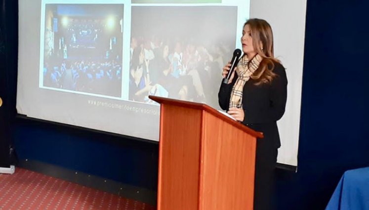 Tatyana Bolívar Vasilef, directora del Premio al Mérito Empresarial de la Universidad Simón Bolívar.
