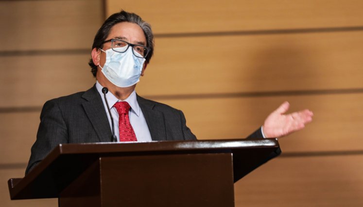 El ministro de Hacienda, Albeto Carrasquilla, ideó la reforma tributaria que genera el rechazo del país. / Foto: Colprensa