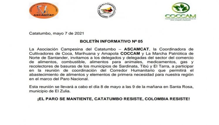 Comunicado de Ascamcat