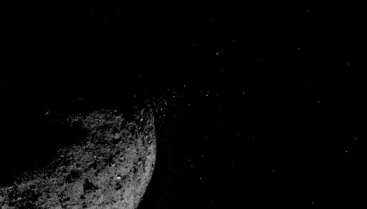 Imagen del asteroide. / Foto. AFP