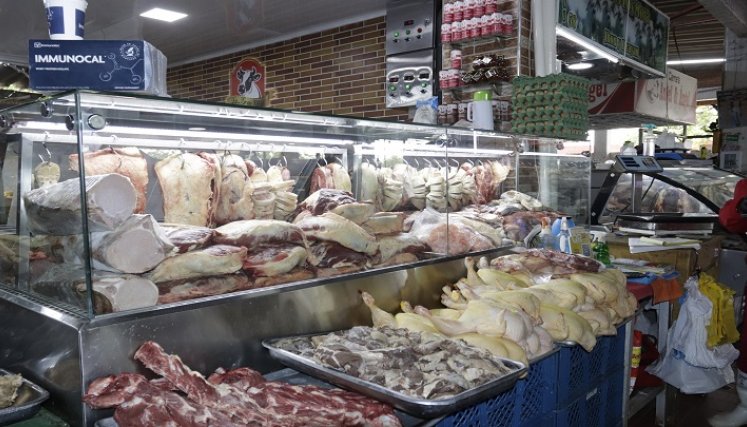 El kilo de carne se encuentra en 22 mil pesos. / Foto: Luis Alfredo Estévez/ La Opinión 