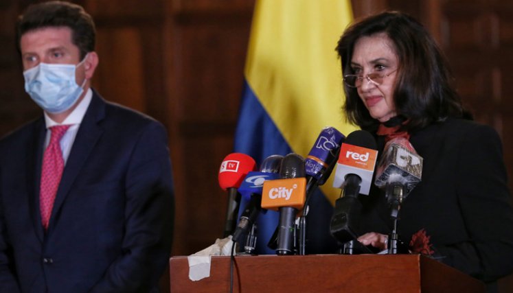 Claudia Blum hizo llegar su dimisión a la Secretaría Jurídica de Palacio, canal institucional a través del cual se realizan estos trámites. / Foto: Colprensa