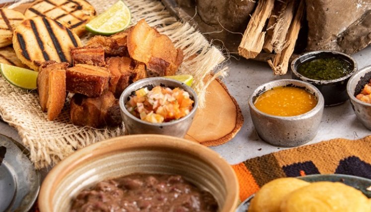 Platos típicos bogotanos. / Foto: Cortesía