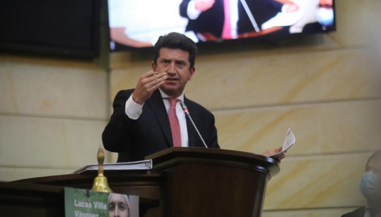 La plenaria del Senado negó este jueves la moción de censura al ministro de Defensa, Diego Molano Aponte. / Foto: Colprensa