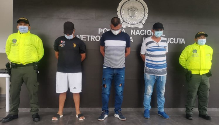 José Antonio Sánchez, de 57 años, cabecilla de la banda, y sus compinches son acusados de hurto en todas sus modalidades, concierto para delinquir y extorsión. / Foto: Policía