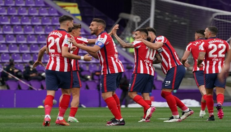 Atlético de Madrid, campeón de la Liga española./Foto: AFP