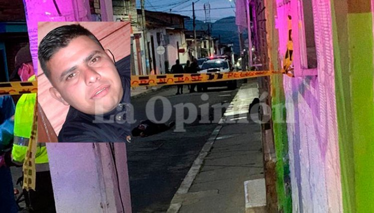 En el centro de Chinácota perdió la vida Edward Morantes