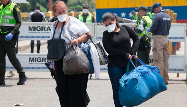 Migración pendular y sus dimensiones en la frontera cucuteña después del cierre fronterizo /Cortesía