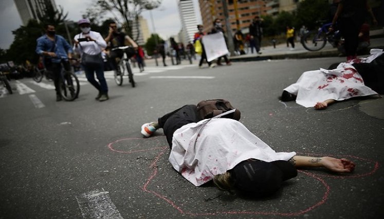 24 personas han muerto en el país en el marco de las manifestaciones que se han presentado desde el pasado 28 de abril según cifras oficiales./Colprensa