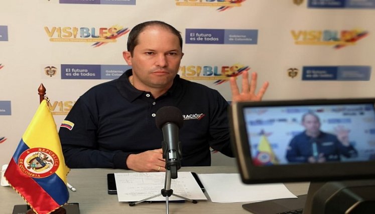 Juan Francisco Espinosa, director de Migración Colombia, estima entregar el nuevo documento a 800 mil migrantes en 2021.  / Foto: Cortesía