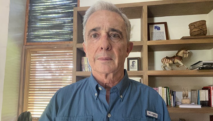 Álvaro Uribe Vélez. Foto: Colprensa