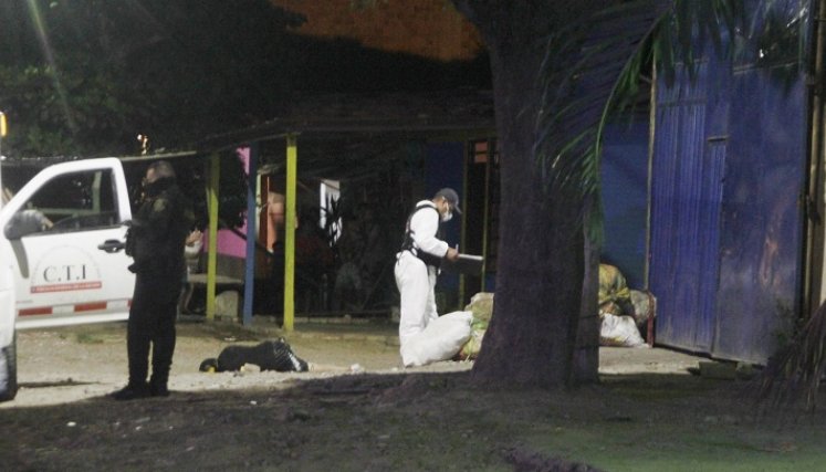 El crimen ocurrió la noche del viernes.