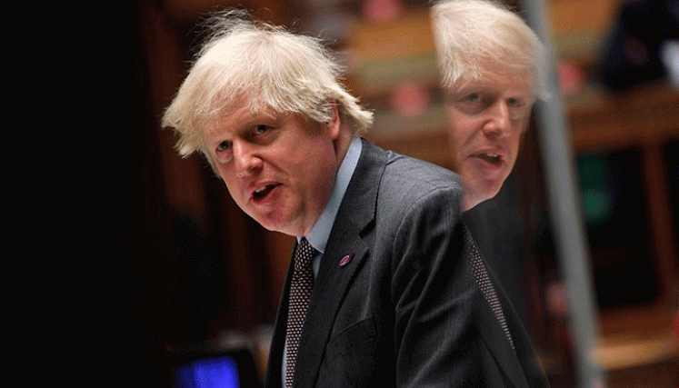 El primer ministro Boris Johnson dijo que tras la salida de la Unión Europea, están forjando nuevas asociaciones que traerán enormes beneficios para el pueblo británico. / Foto AFP 