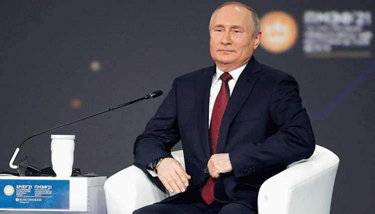 El presidente de Rusia, Vladimir Putin, pretendería sacar de la contienda electoral a sus opositores. / AFP