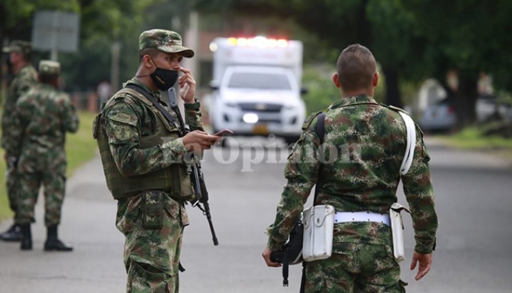 Atentado terrorista en Cúcuta.