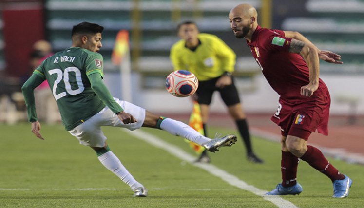 Bolivia 3- vs Venezuela 1.