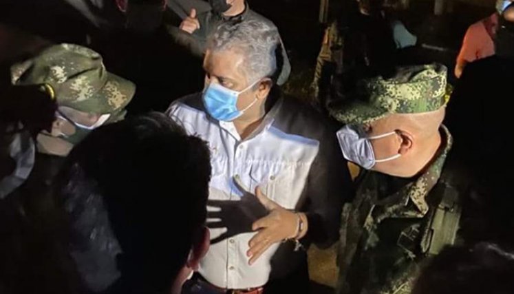 Presidente de Colombia, Iván Duque.