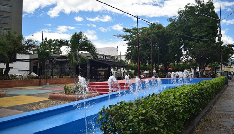 Fuente plazoleta Amelia.