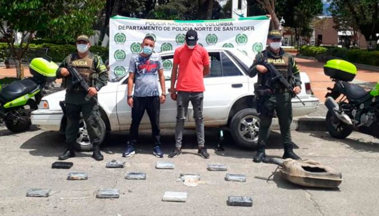 Sorprendidos con 12 kilos de cocaína