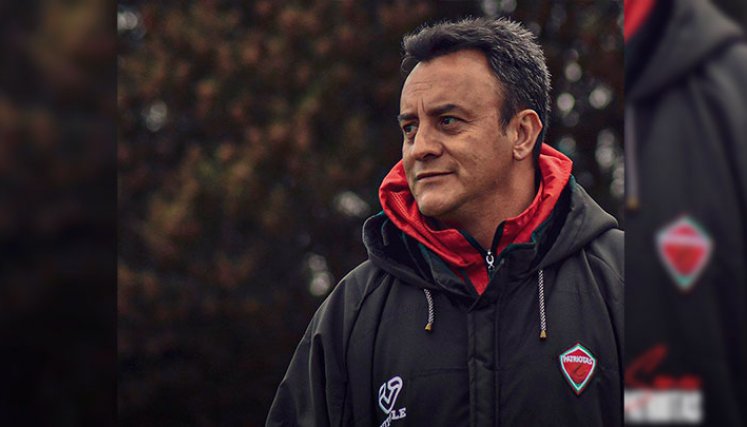 Jhon Mario Ramírez, técnico de Patriotas. 