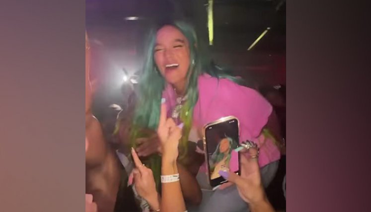 Fiesta privada de Karol G en Medellín.