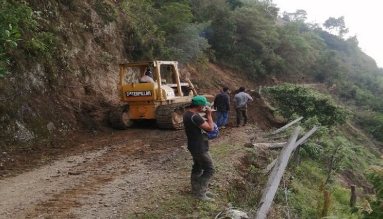 Los tramos más críticos se encuentran en sectores como Cerro Negro, Espíritu Santo, Sinuga, La Samaritana y Nuevo Amanecer en donde se hace un diagnóstico. / Cortesía.