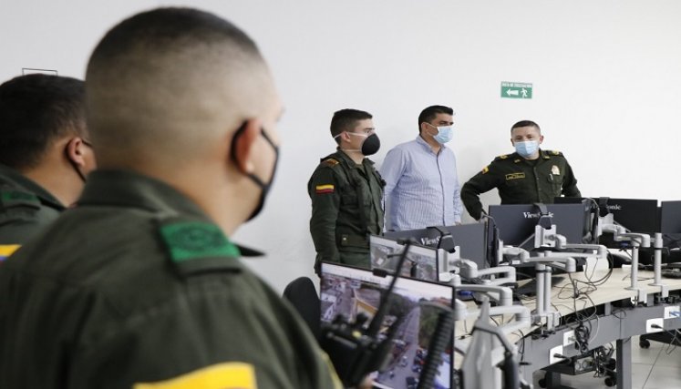 los 104 aparatos solamente funcionan 14, lo que dificulta la vigilancia en los distintos sectores./ Foto: Cortesía/ La Opinión