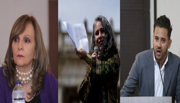 La queja disciplinaria presentada contra  Ángela María Robledo, María José Pizarro e Inti Raúl Asprilla a la Comisión de Ética y Estatuto del Congresista de la Cámara de Representantes./Foto: Colprensa