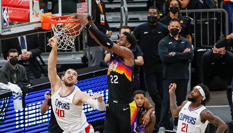 Suns venció 104-103 a Clippers en el segundo juego de la final del Oeste. 