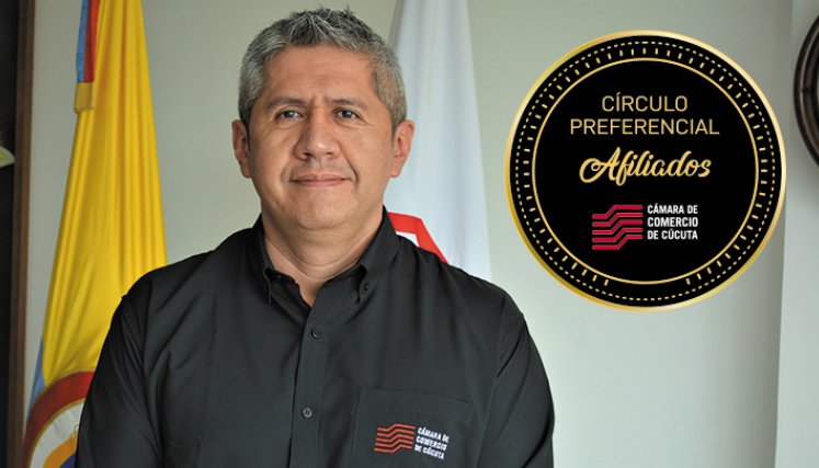 Armando Peña Castro, presidente de la Cámara de Comercio de Cúcuta