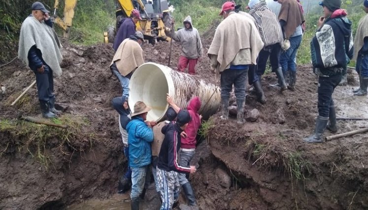 Son vías que están muy dañadas por la acción de las lluvias. Es oportuno empezar a arreglaras para que los productores puedan transitar sin dificultades. /Foto: Cortesía/La Opinión