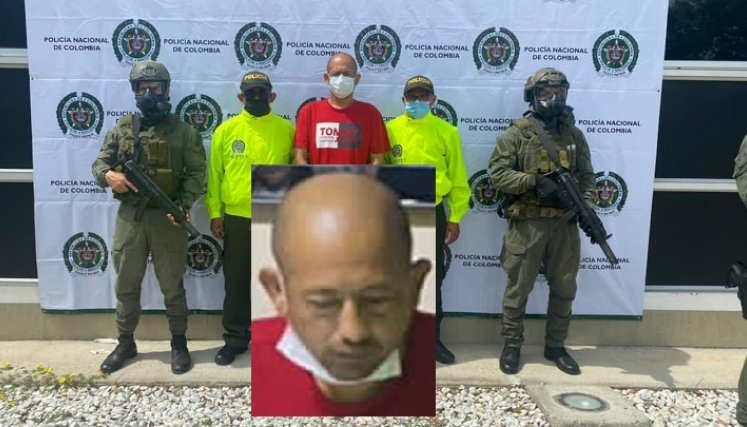 José Ramiro Cárdenas fue detenido en Valledupar.
