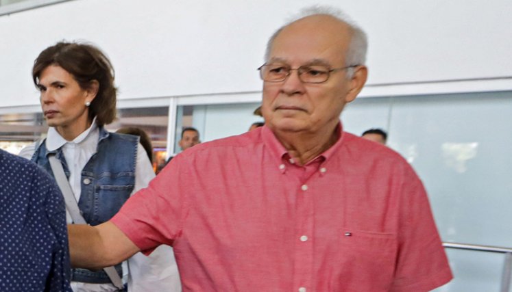 Pedro Joaquín Chamorro, hijo de la expresidenta de Nicaragua (1990-1997) Violeta Barrios de Chamorro, fue detenido acusado de atentar contra la soberanía del país, como parte de unas 20 detenciones de opositores al gobierno del presidente nicaragüense Daniel Ortega, informó la Policía en junio. 26 de 2021, cinco meses antes de las elecciones generales. / Foto: AFP