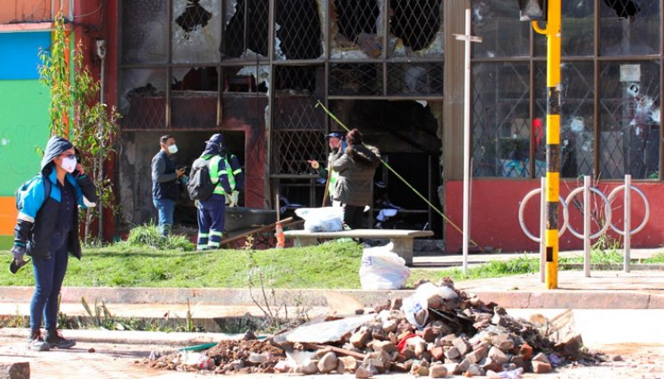 Fenalco busca que las evidencias de afectación al comercio sean tenidas en cuenta en la indagación que existe en curso por cuenta de los bloqueos, saqueos y vandalismo durante las jornadas de protesta. / Foto: Colprensa