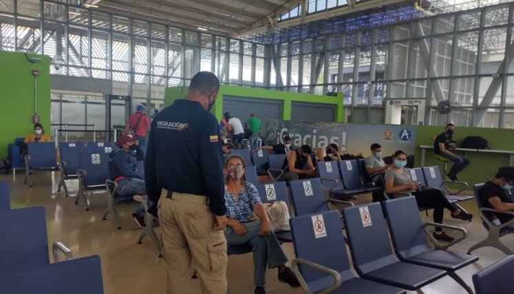 Presencialidad de migrantes para el RUMV