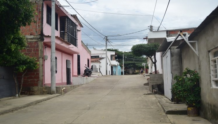 El barrio está conformado por cuatro calles y alrededor de 100 viviendas / Fotos Pablo Castillo / La Opinión.
