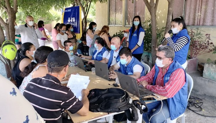 Estas jornadas se extenderán a otros sectores de Cúcuta con el cumplimiento de las medidas de bioseguridad establecidas por el Gobierno, para evitar los contagios de COVID-19. / Foto: Cortesía