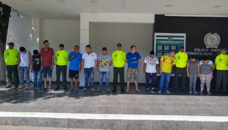 Seis de la banda Los Nachos aceptaron que vendían drogas.