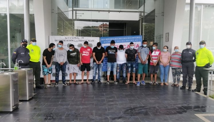 En La Tomatera tenían su centro de operaciones estos sicarios.