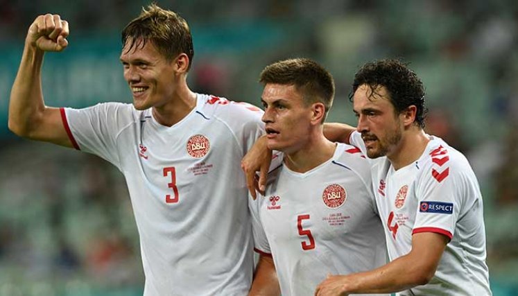 La selección de Dinamarca, sorprende en la Eurocopa 2020.