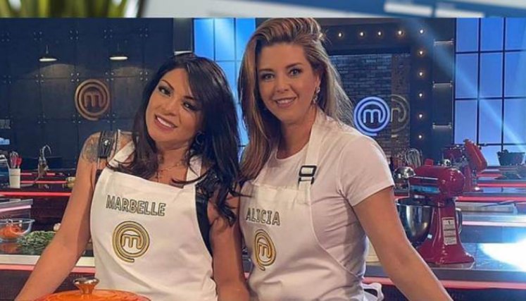 Alicia Machado y Marbelle.
