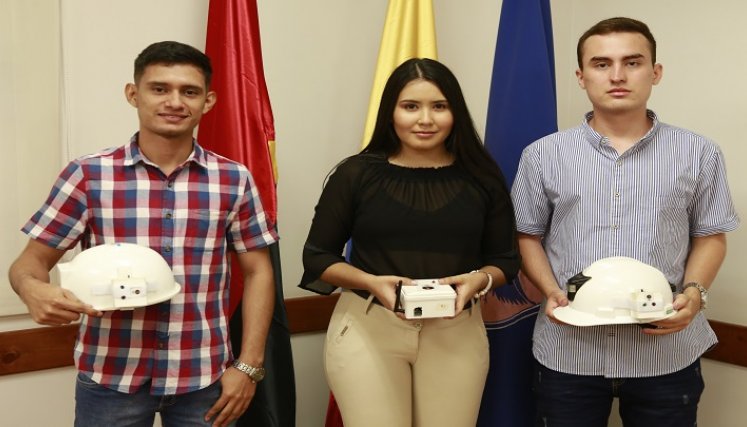 Luis Manuel Jaimes Silva, de 21 años; Brayan Manuel Rodríguez Cárdenas, de 22; y Lenis Katherine Díaz Rivera, de 24./Foto: Juan Pablo Cohen - La Opinión