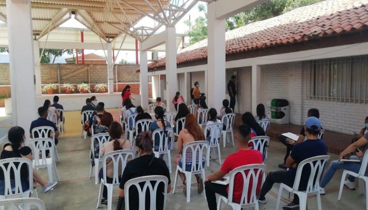 Las matriculas se están realizando de manera presencial en un horario de  7:30am A 12:30pm y el inicio de clases será de la semana del 10 al 14 de agosto. / Cortesía/ La Opinión 