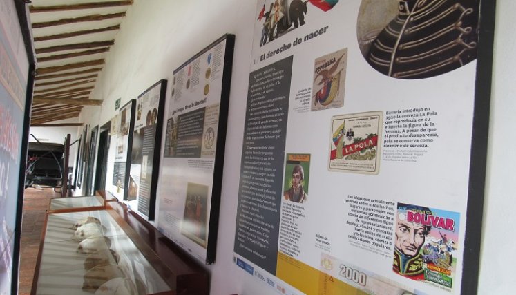 En la Casa Colonial exponen 12 cuadros sobre la Independencia patria. / Cortesía/ La Opinión 