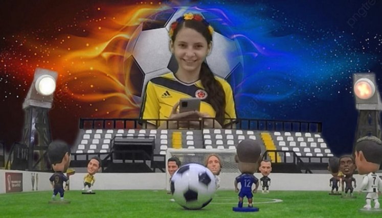 Es muy importante resaltar que un recurso educativo es importante que tenga una conexión emocional con los estudiantes. En este caso la conexión es el estadio y el fútbol. / Cortesía/ La Opinión 