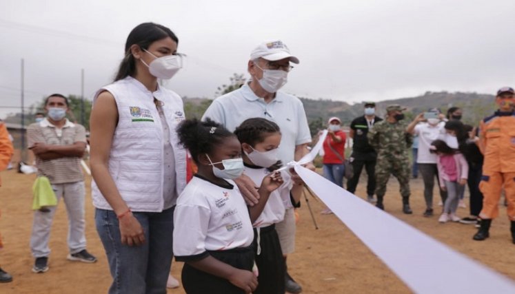 La comunidad se mostró satisfecha. / Cortesía/ La Opinión 