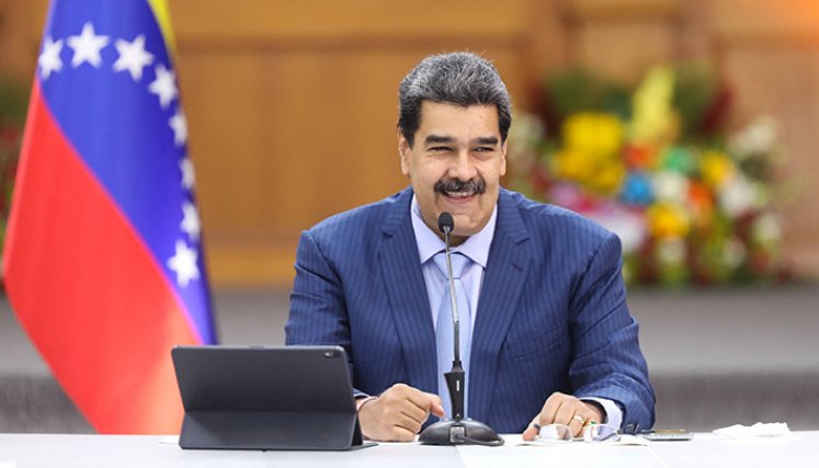 Nicolás Maduro, presidente de Venezuela./Foto Afp