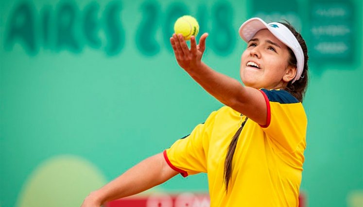 María Camila Osorio ganó medalla de bronce en sencillos de los Juegos Olímpicos de la Juventud. 