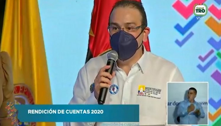 Silvano Serrano rinde cuentas como Gobernador de Norte de Santander./Foto tomada de internet