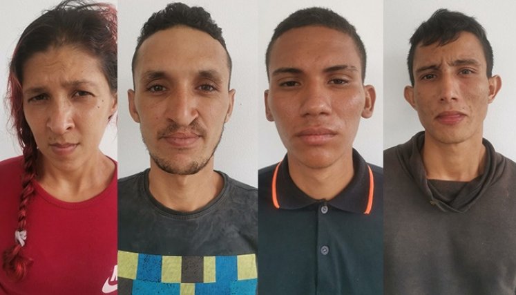 La Policía capturó a estas personas en hechos aislados.